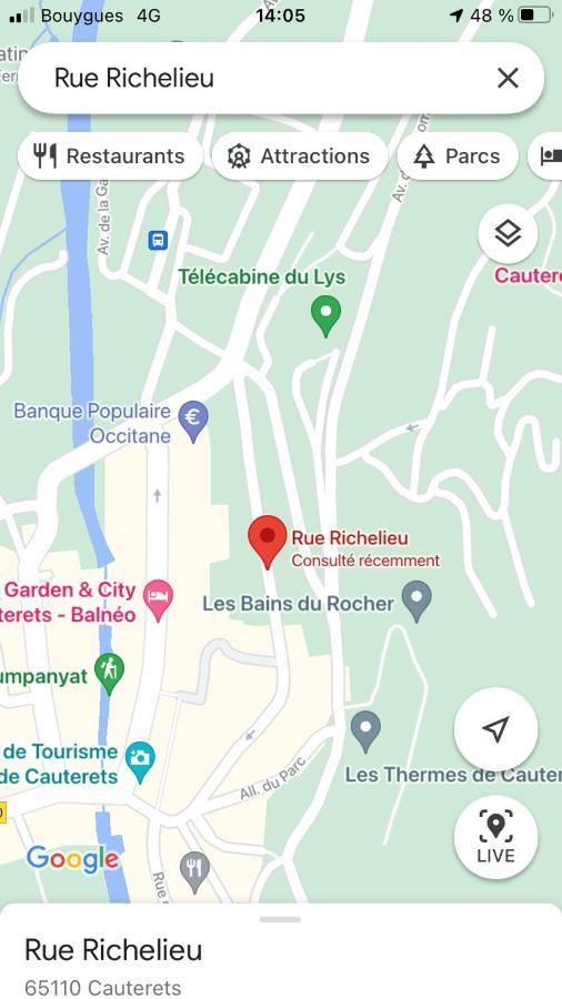 Appart 6 Pers Renove En Plein Coeur De Cauterets Ngoại thất bức ảnh