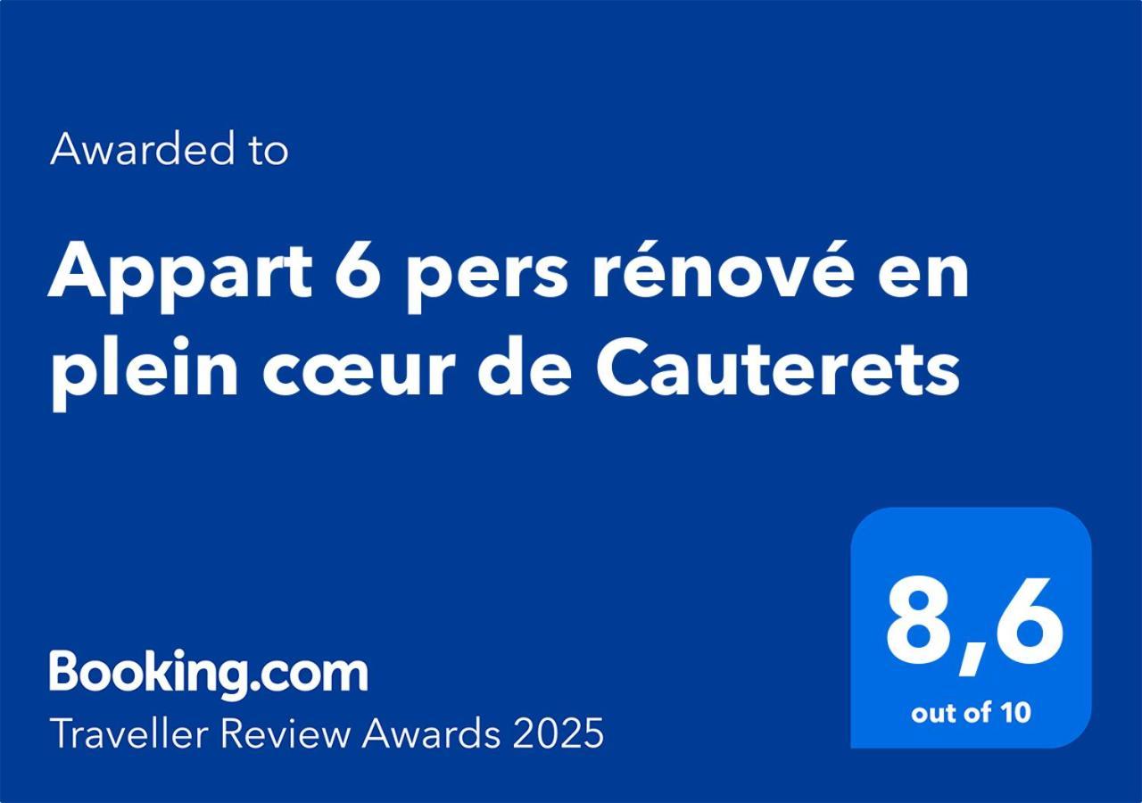 Appart 6 Pers Renove En Plein Coeur De Cauterets Ngoại thất bức ảnh